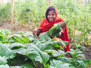 Abundant garden harvest aids Nepal team in effort to overcome crippling India blockade