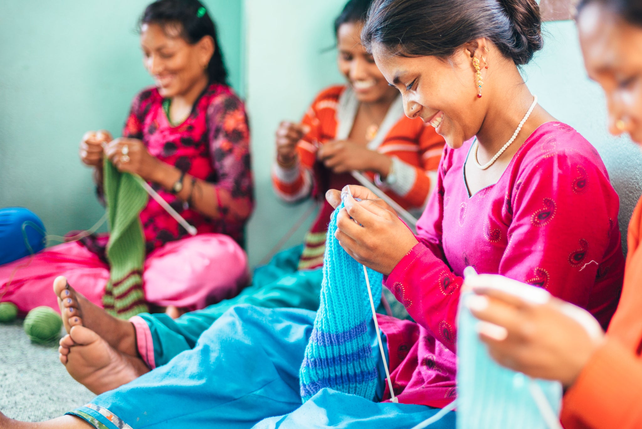 13 new rescues now living at the 'She Has Hope' rehabilitation home in Nepal; spotlight on one young woman's story of rescue and hope