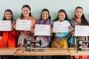 7 trafficking survivors graduate from Nepal rehabilitation home, 11 new rescues enrolled; two U.S. jewelry designers visit as guest teachers