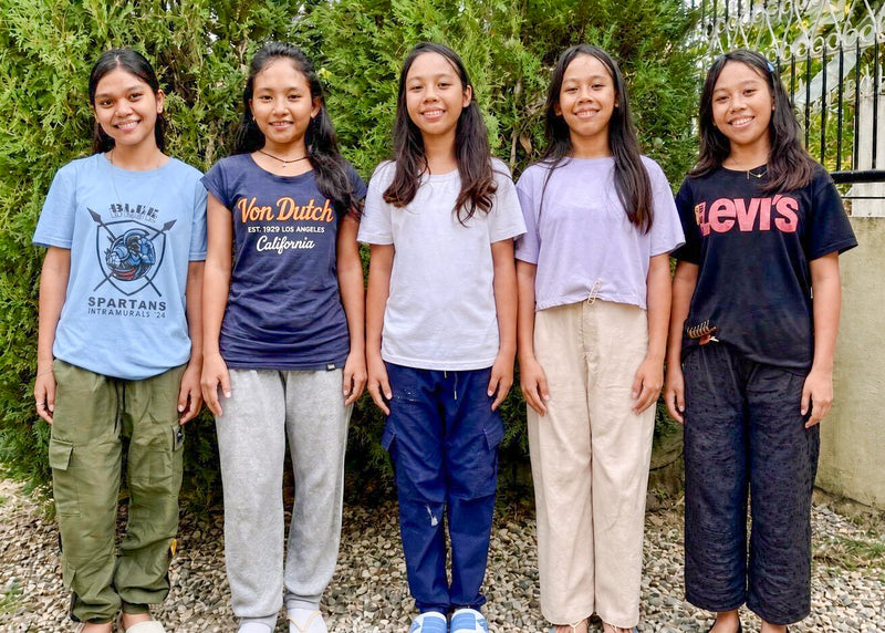 Meet the five new girls welcomed into our expanded Cebu Girls Home